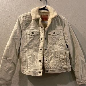 White Levi jacket